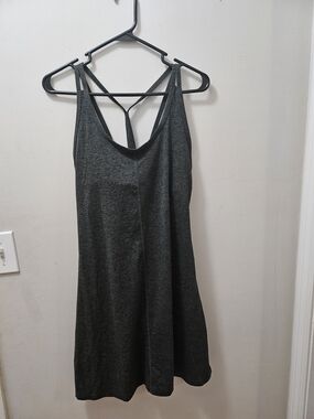 Patagonia Charcoal Gray Strappy Tank Dress